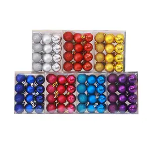 En gros <span class=keywords><strong>Pas</strong></span> <span class=keywords><strong>Cher</strong></span> <span class=keywords><strong>Décoration</strong></span> D'ornement De sapin De Noël Suspendus Boule De Noël En Plastique - Product Image 1