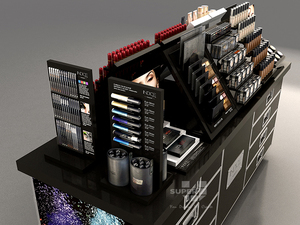 Soporte de exhibición de maquillaje personalizado, accesorios de tienda de lápiz labial, estante cosmético de moda - Product Image 6