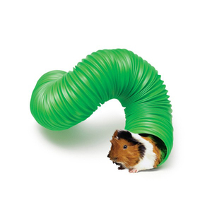 Tunnel di criceti per animali domestici pieghevole gioco a 1 via giocattolo tuff tube divertimento per piccoli conigli furetti cavie - Product Image 3