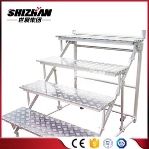 Event Mobile Chorus Stage Choral Riser-Etapa de coro plegable de aluminio - Product Image 3