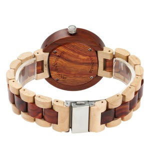 Vendita calda di Colore Della Miscela di Legno Orologi <span class=keywords><strong>Da</strong></span> Polso Rifornimento Della Fabbrica di Migliore Vigilanza di Legno - Product Image 4