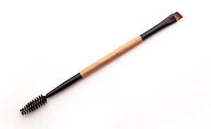 Crayon à sourcils avec brosse à cils, mini-brosses à sourcils et à cils <span class=keywords><strong>pour</strong></span> le <span class=keywords><strong>maquillage</strong></span>, baguette de mascara, brosse à sourcils en nylon noir <span class=keywords><strong>pour</strong></span> les yeux - Product Image 2