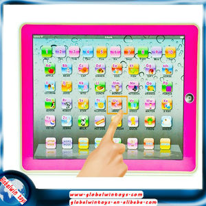 los niños buen socio 3d Español abc aprendizaje educación juguetes rosa/azul almohadilla para regalo gw-tys2911c - Product Image 1