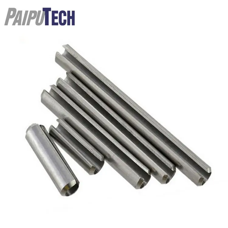 DIN 7346 Stainless Steel spring pins/Roll Pins/Spring-Type Straight Pins (Roll Pins) - Light-weight Type 65Mn black