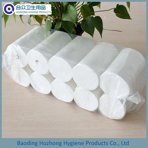 Rouleau de papier toilette sans mandrin soluble dans l'eau 100g-180g/rouleau Vente en gros Personnalisé Cottonelle Ultra Cleancare Pâte de bois vierge - Product Image 4
