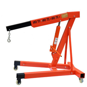 Shop Dedicated 3 Ton Manual Hydraulic <strong>Heavy</strong> Duty Steel Mini <strong>Crane</strong> with Engine for Lifting Machinery - Product Image 4