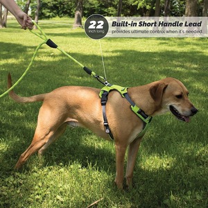 Nueva Correa personalizada para mascotas Nylon One Drag Two Durable antideslizante Cuerda de tracción para mascotas Correa para perros - Product Image 3