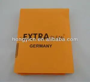 Deutschland extra sauberes Logo gedruckt orange super saugfähige Boden wischer