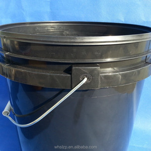 Black 10 Liter <strong>Bucket</strong> With Lid for Chemical - Product Image 4