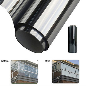 Transparent Car Window Tint PET Film Roll Glass Cars Auto Solar Protection Summer For Car Side Window Home Glass With Scraper