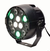 Projecteur LED Par 12*1W RGBW DMX512 à activation sonore pour éclairage de scène, mariage, DJ, fête
