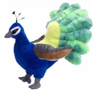 Cao Chất Lượng Động Vật Công Trống Đồ Chơi Thú Nhồi Bông Sống Động Con Công Với Cánh - Product Image 4