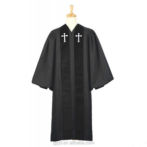 Túnicas Sacerdotales Cruzadas Personalizadas al por Mayor para Adultos, Ropa para Sacerdotes - Product Image 4