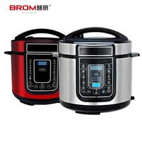 Cuisinière électrique multifonctionnelle numérique nationale, coque en acier inoxydable, multi-cuiseur électrique haute pression, mini cuiseur à riz de 3 litres