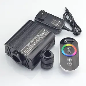 Touch remote 16 w LED RGB Glasvezel lichte motor