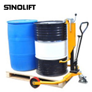 SINOLIFT DTW250A 경제 오일 드럼 트롤리/유압 드럼 트럭/드럼 피커