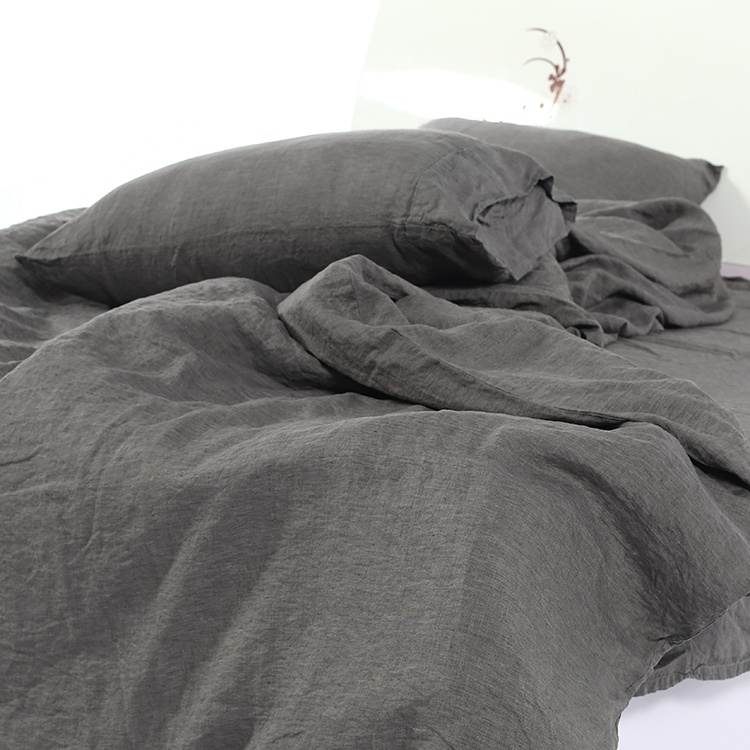 Льняные простыни 100% г., французское льняное постельное белье с эффектом потертости