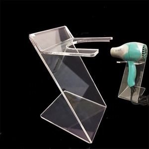 ชั้นวางไดร์เป่าผมอะคริลิคใสสำหรับร้านตัดผมซูเปอร์มาร์เก็ต - Product Image 4