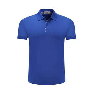 Wholesale high quality new polo t shirt custom design solid color polo shirt top short sleeve