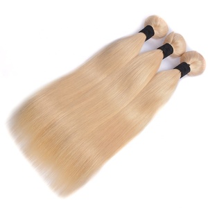 613 10A Raw Não Transformados Cuticle Alinhados Virgem Loira Madeixa de cabelo Por Atacado Barato - Product Image 4