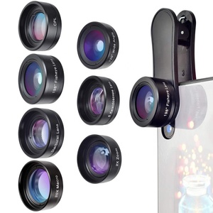 Kit de lentilles de caméra DSLR pour téléphone portable, objectif 7 en 1 pour <span class=keywords><strong>iPhone</strong></span> Samsung - Product Image 2