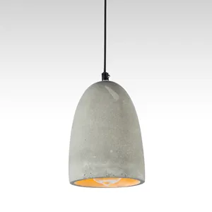Wholesale Cement commercial led pendant light fixture for dining room color can change