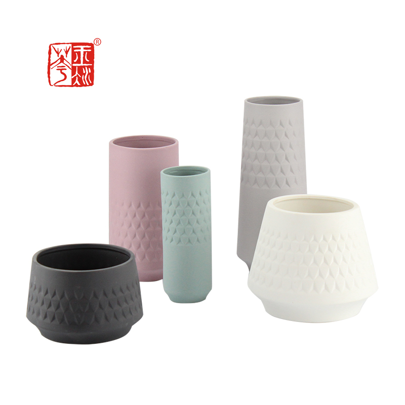 Hibou Motif Courbe Argile Différents Types Table Maîtresse Vases, Balcon Pot De Fleur