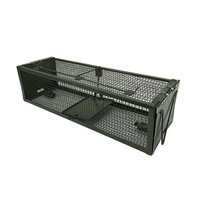 Jaula automática sólida para exteriores/interiores para ratas, pintura metálica, malla de alambre, trampa para ratones, Control de plagas, cebo de captura, diseño de animales, Plástico