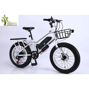 2023 DIKESEN Tensão E-bike Bicicleta Ebike Bicicleta Elétrica 2019 Cor Branca Fonte De Bateria De Lítio e 36 V Personalizado Liga De Alumínio