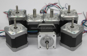 Motor Paso a Paso para Extrusora de Impresora 3D <span class=keywords><strong>Nema</strong></span> <span class=keywords><strong>17</strong></span>, Tamaño del Marco de 42 mm, Longitud del Cuerpo de 20 mm a 63 mm - Product Image 4