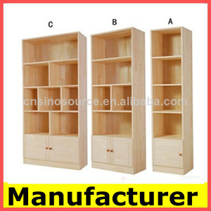 El diseño moderno de madera <span class=keywords><strong>libro</strong></span> de casos, <span class=keywords><strong>del</strong></span> gabinete, estante de <span class=keywords><strong>libros</strong></span> - Product Image 1