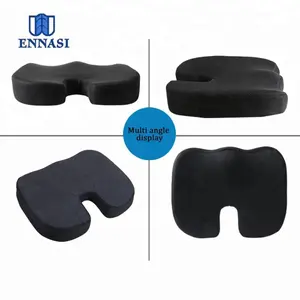 Chaise Coussin de Siège Coccyx Orthopédique En Mousse à Mémoire de Confort Siège Auto Bus Conducteur Coussin pour le Dos, La Hanche et La Douleur Du Coccyx