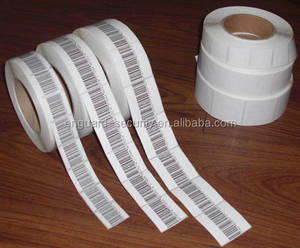 EAS blanco, anti-robo de código de barras etiqueta autoadhesiva para la joyería en la <span class=keywords><strong>tienda</strong></span> - Product Image 4