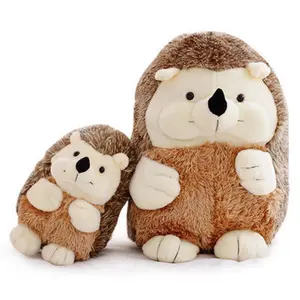 Poupées de mariage en gros sur mesure créatif nouveau mignon réaliste doux drôle bébé hérisson en peluche jouets en peluche