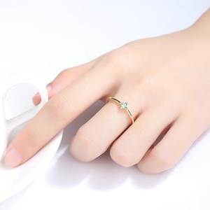 Anillo de Plata de Ley 925 de Alta Calidad CZCITY, Anillo con Piedra Preciosa Sintética, Joyería Fina para Mujer, Regalo para Mujer - Product Image 3