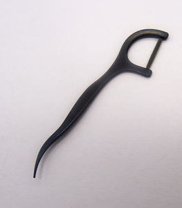 Fil dentaire écologique en charbon de bambou noir, pour le nettoyage des dents, 100 pièces - Product Image 4