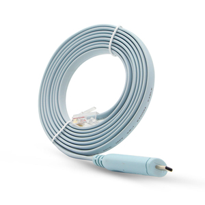 <span class=keywords><strong>สาย</strong></span>เคเบิลแปลงพอร์ต <span class=keywords><strong>USB</strong></span> Type C เป็น RJ45 แบบ Plug and Play รองรับ RS485 RS232 Serial สำหรับ WIN10 ใช้ชิป FTDI FT232RL สำหรับเราเตอร์และสวิตช์ - Product Image 1