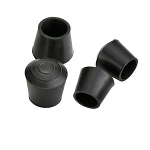 أغطية طرفية مطاطية لحماية أرجل الكرسي وقدمين أنبوبية | للطاولة والكراسي - Product Image 2