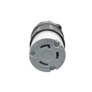 Medidor de amperios, enchufe de montaje, conector nema L5-30C, 125 voltios, 30