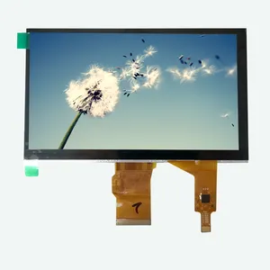 Hot selling 7 inch lcd screen 800*480 7 inch touch screen with 7 inch lcd panel capacitive touch screen panel