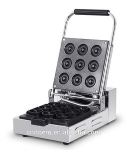 ITOD9 9PCs Mini Donut Machine para restaurante/Single Plate Donut Maker con <span class=keywords><strong>precio</strong></span> de fábrica - Product Image 2