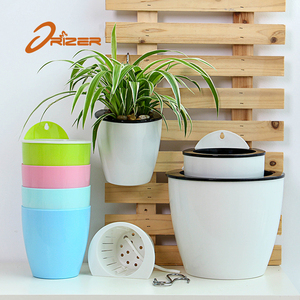 Échantillon gratuit auto arrosage Des Plantes Pot De Fleur Mur Suspendus En Plastique Planteur Maison <span class=keywords><strong>Jardin</strong></span> - Product Image 4