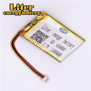 Connector <span class=keywords><strong>2</strong></span>,0-3 p hot sale lithium 3,7 v 454060 1500 mAh Polymer rechargeable LiPo battery - Product Image 1
