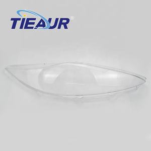 Copriobiettivo faro TIEAUR copri fari fari fari trasparente paralume vetro per <span class=keywords><strong>FIESTA</strong></span> 2009-2012 anno - Product Image 1