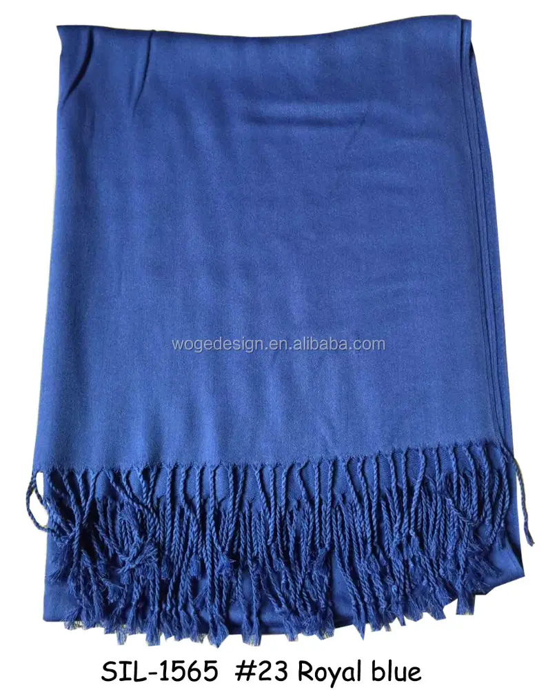 Caldo popolare yiwu fabbrica sciarpa abbigliamento più venduto gentler classico donna jacquard rayon solido inverno pianura viscosa scialle pashmina