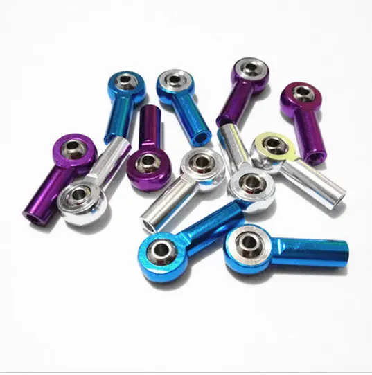 VBESTLIFE Set De 10 Cabeza De Bola M3 Para Barras De Dirección RC | Compatible Con Coches 1:10 Y 1:12 | Piezas De Plástico Para Tiro