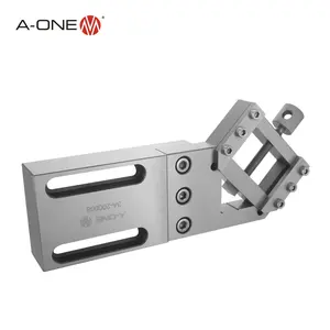 Tornillo de banco preciso ajustable de acero inoxidable para máquina edm, A-ONE, 3A-200008