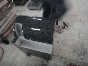 गर्म बिक्री नीले मोती ग्रेनाइट उद्यान बेंच - Product Image 6
