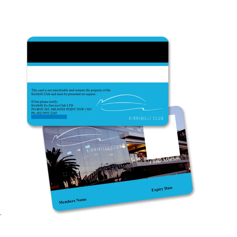 Online özel pvc üyelik kimlik kartı Plastik kimlik kartı baskısı hizmeti