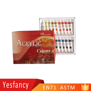 Muestras gratis 18 colores de acrílico <span class=keywords><strong>liquitex</strong></span> pintura 12 ml tubo de acrílico - Product Image 1